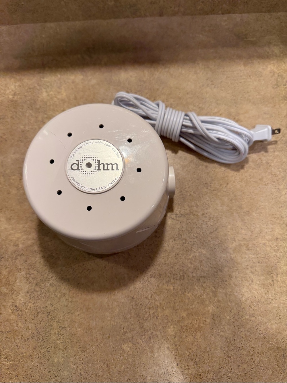 Yogasleep Dohm Classic The Original White Noise Sound Machine M1DSUSWH - Tested